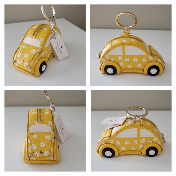 kate spade Handbags - Kate Spade Beep Beep Car Coin Purse Bag Charm NWT